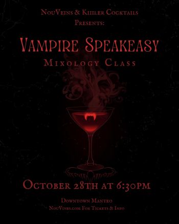 Kiiind Cocktails, RESCHEDULED: Vampire Speakeasy Mixology Class